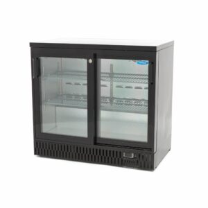 Fridge - 600L - Stainless Steel - with Glass Door