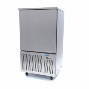 Freezer - 400L - Stainless Steel - with Glass Door