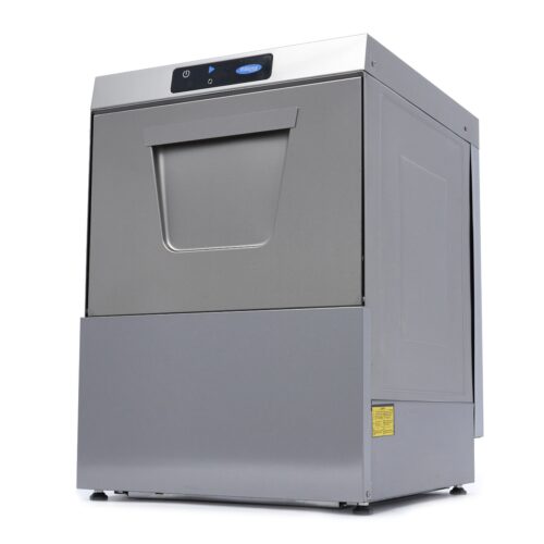 Undercounter Dishwasher - 50 x 50cm - with Rinse Aid Pump - Digital Display - 400V