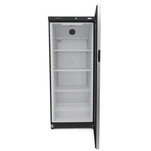 Fridge - 600L - Black - with Glass Door