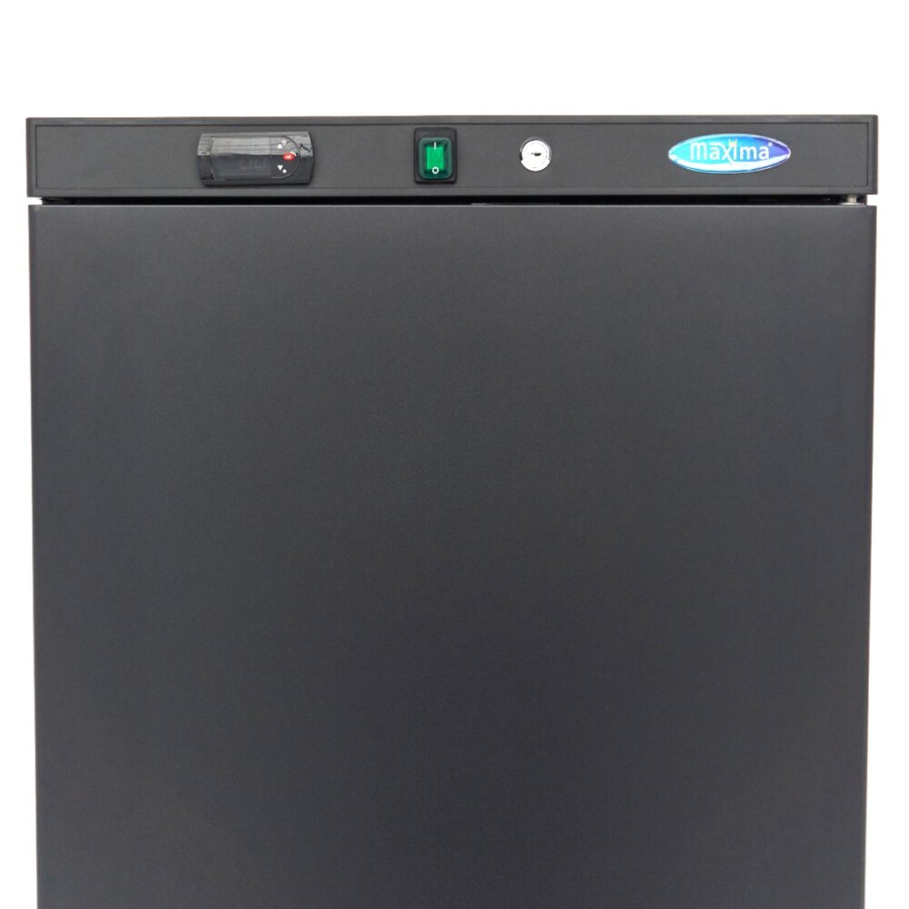 Freezer - 400L - 6 Fixed Shelves - Black