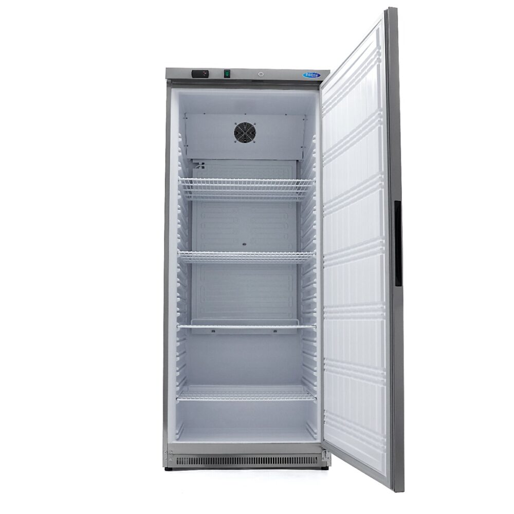 Fridge - 600L - 4 Adjustable Shelves - Stainless Steel