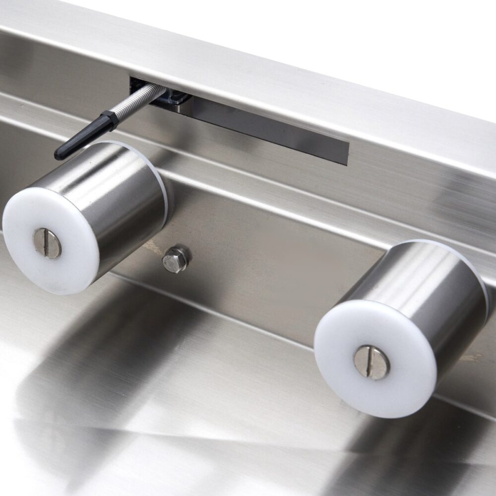 Stainless Steel Straight Roller Table - for Rack Conveyor Dishwasher