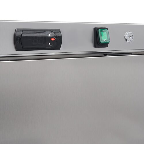 Freezer - 400L - 6 Fixed Shelves - Stainless Steel