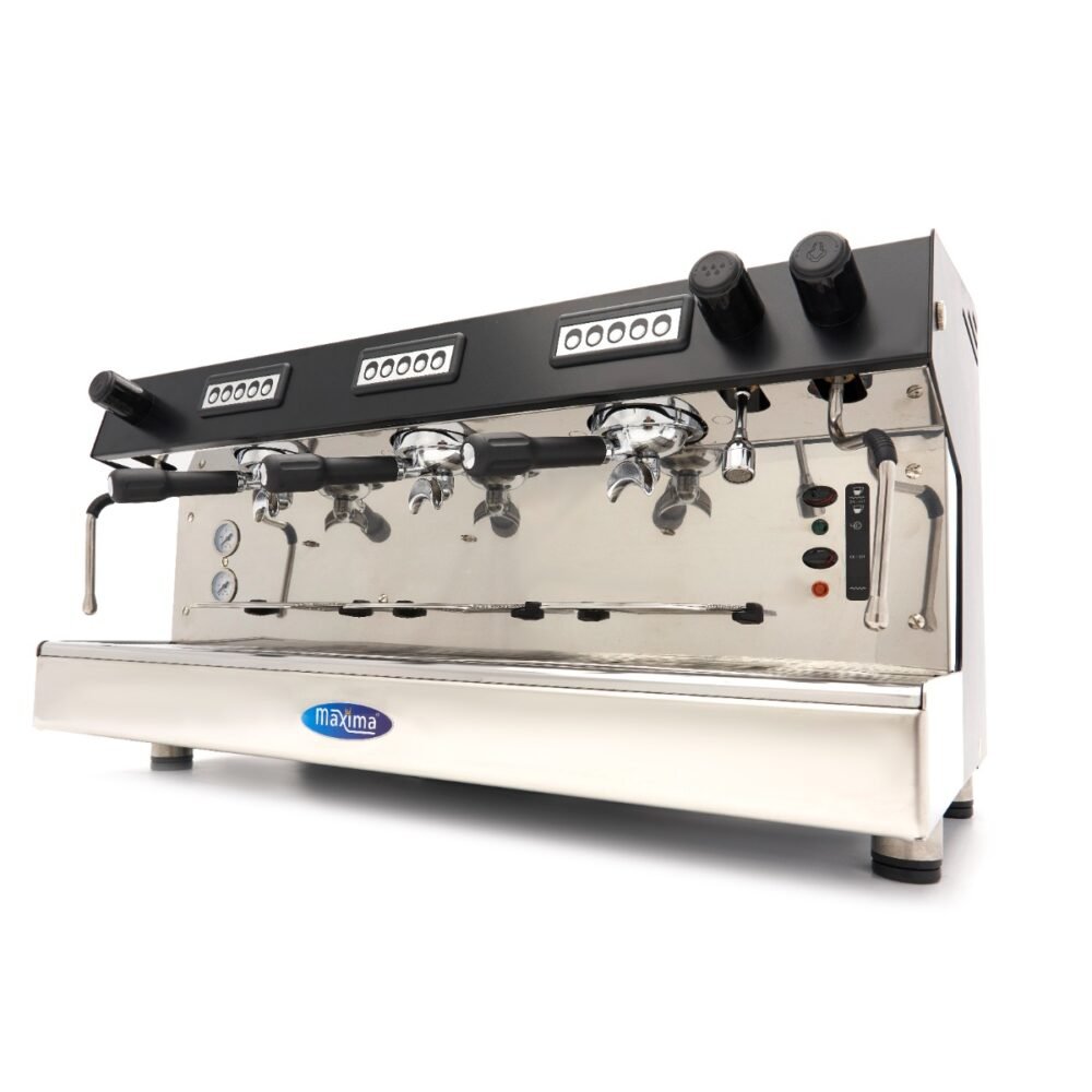 Espresso Aparatas - 3 Stūmokliai - 540 Puodelių per Valandą