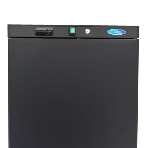 Fridge - 400L - 4 Adjustable Shelves - Black