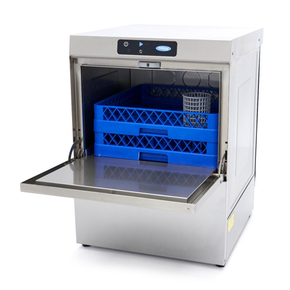 Undercounter Dishwasher - 50 x 50cm - with Rinse Aid Pump - Digital Display - 230V