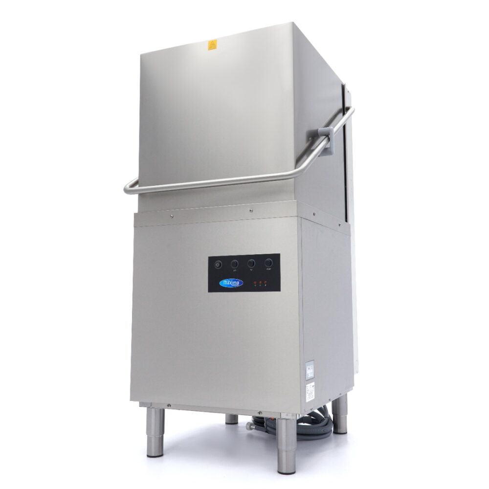 Pass Through Dishwasher - 50x50cm - With Drain, Rinse Aid and Soap Pumps - 400V