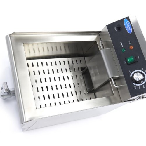 13 l fritavimo indas su išleidimo čiaupu