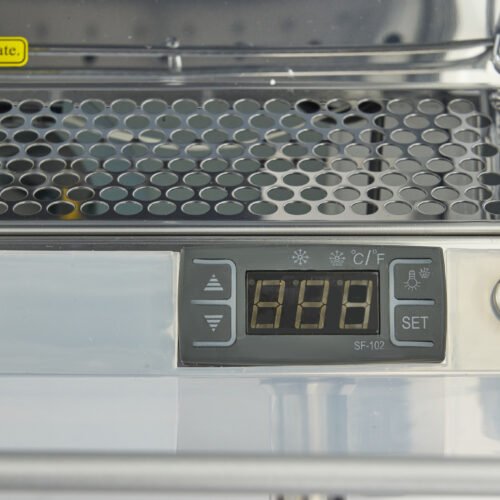 Atviras 50 cm šaldytuvas - 220L