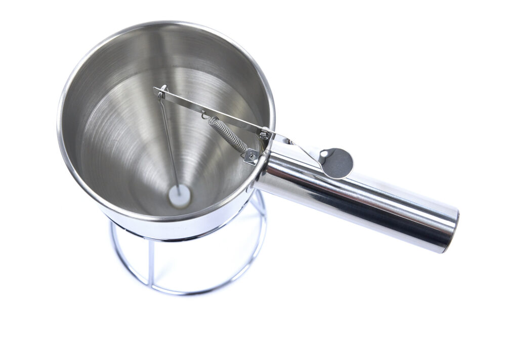 Batter Dispenser - 1,3L - Stainless Steel - incl Dosing Button