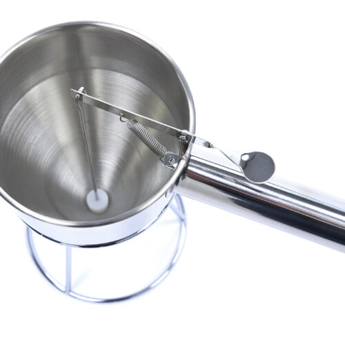 Batter Dispenser - 1,3L - Stainless Steel - incl Dosing Button