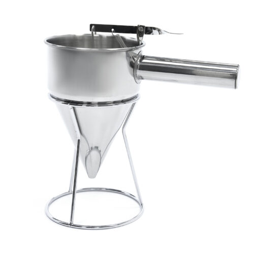 Batter Dispenser - 1,3L - Stainless Steel - incl Dosing Button