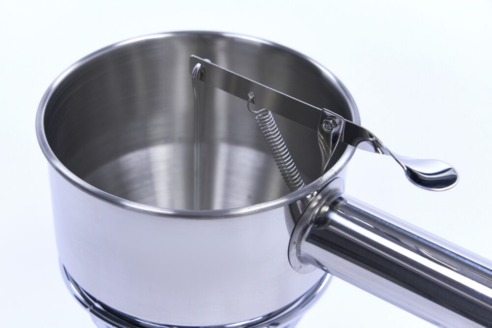 Batter Dispenser - 1,3L - Stainless Steel - incl Dosing Button