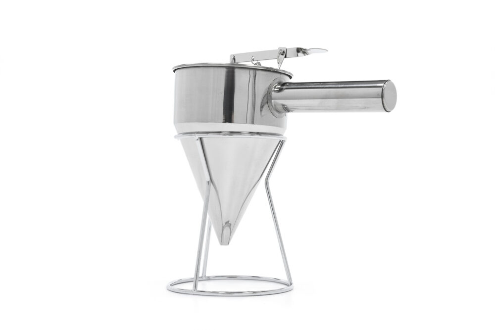 Batter Dispenser - 1,3L - Stainless Steel - incl Dosing Button