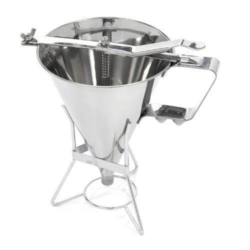 Batter Dispenser - 1,6L - Stainless Steel - Incl Dosing Button