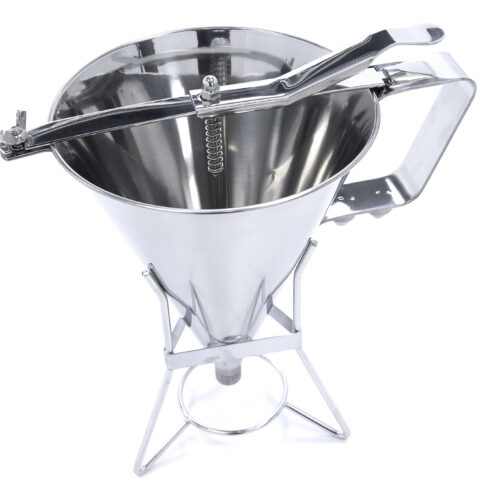 Batter Dispenser - 1,6L - Stainless Steel - Incl Dosing Button