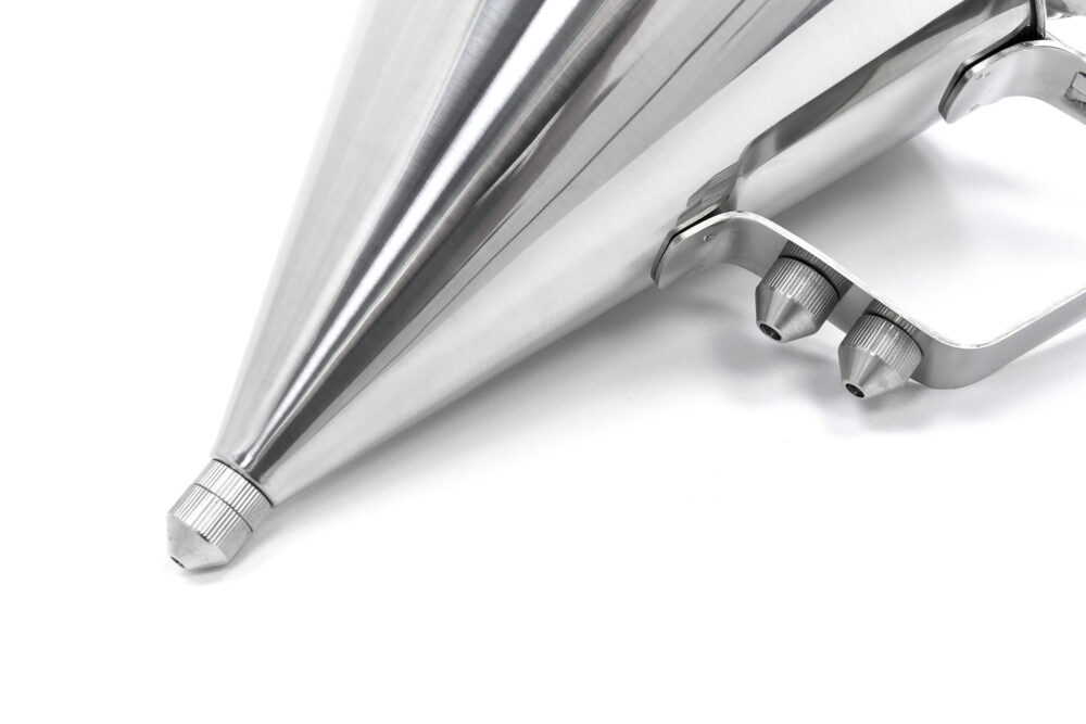 Batter Dispenser - 1,6L - Stainless Steel - Incl Dosing Button