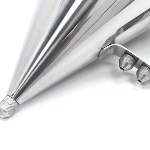 Batter Dispenser - 1,6L - Stainless Steel - Incl Dosing Button