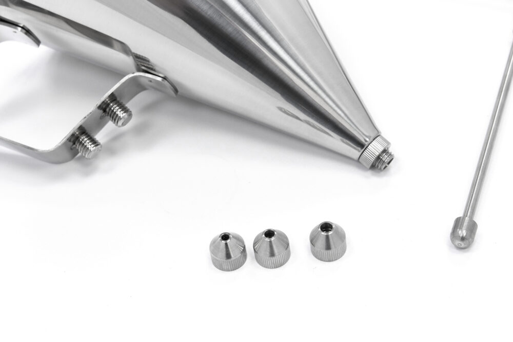 Batter Dispenser - 1,6L - Stainless Steel - Incl Dosing Button