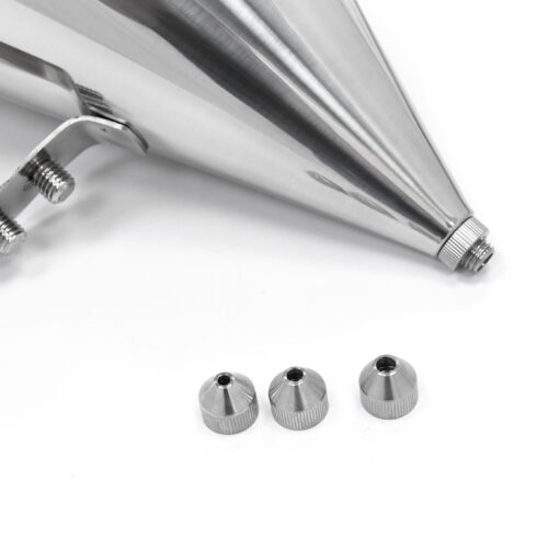 Batter Dispenser - 1,6L - Stainless Steel - Incl Dosing Button