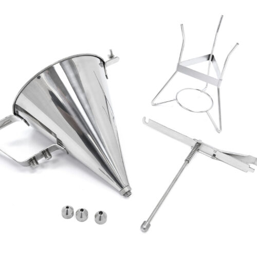 Batter Dispenser - 1,6L - Stainless Steel - Incl Dosing Button