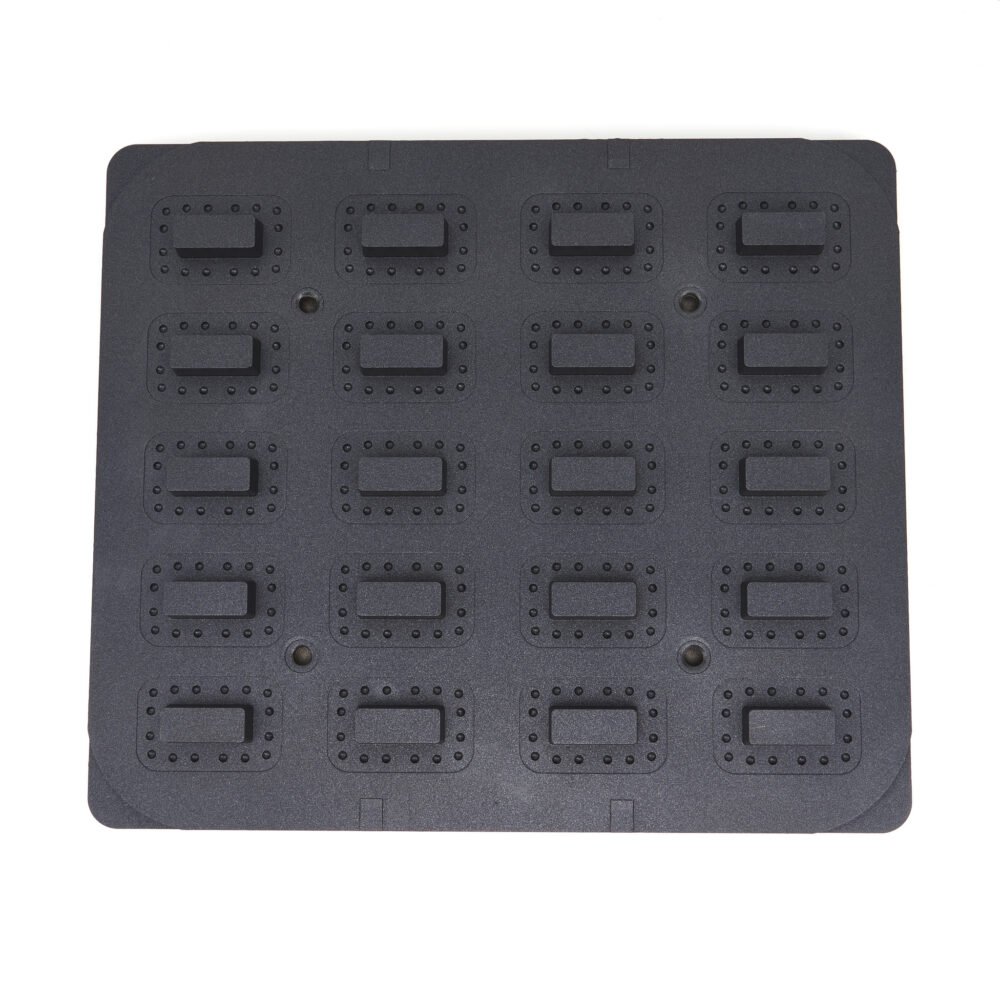 Stačiakampė forma - 64x41/45x22 mm - 20 vnt
