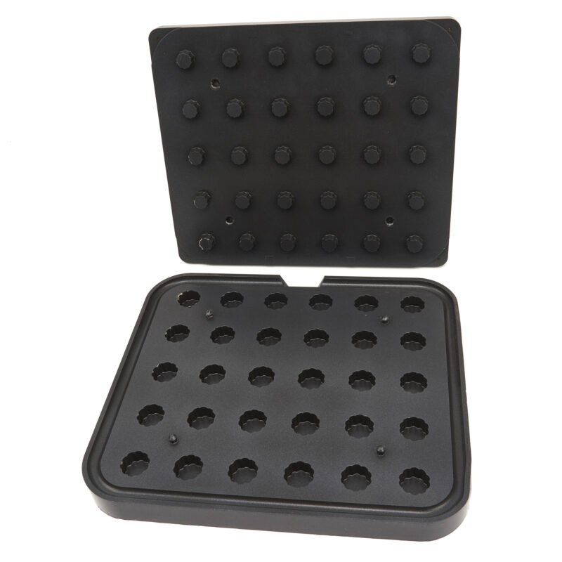 Tartaletės forma - banguotoji - 30/27 mm - 30 vnt