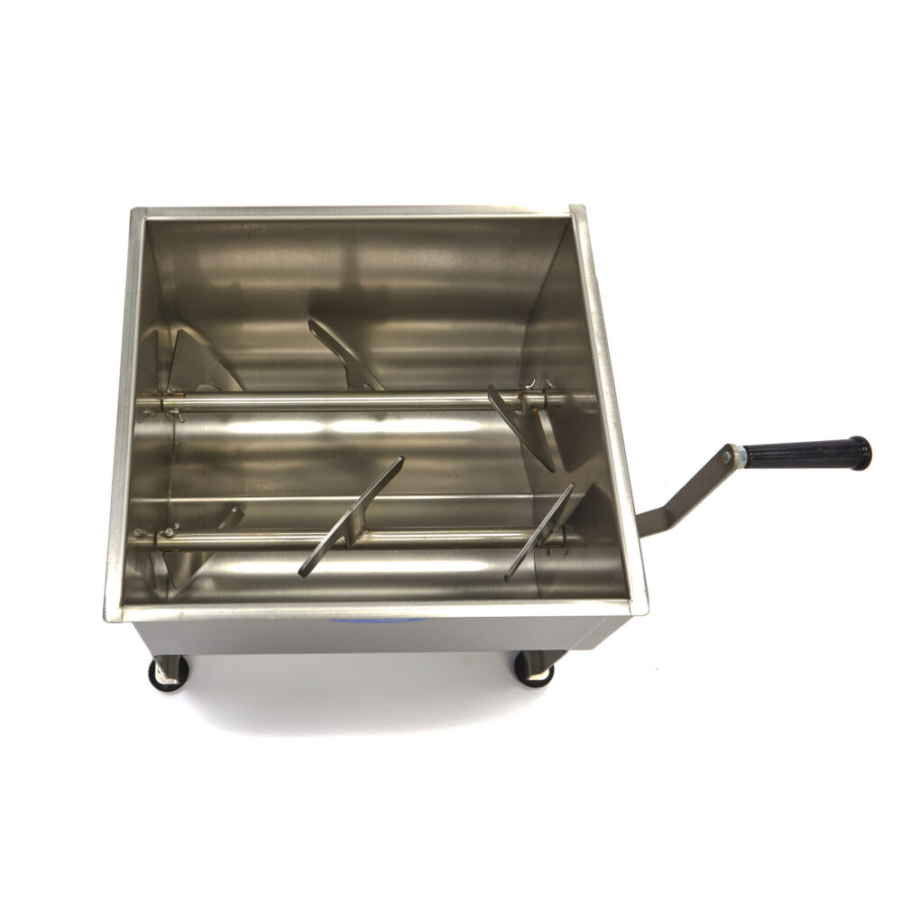 Meat Mixer - 30L - 25kg Meat - Double Axle - Manual