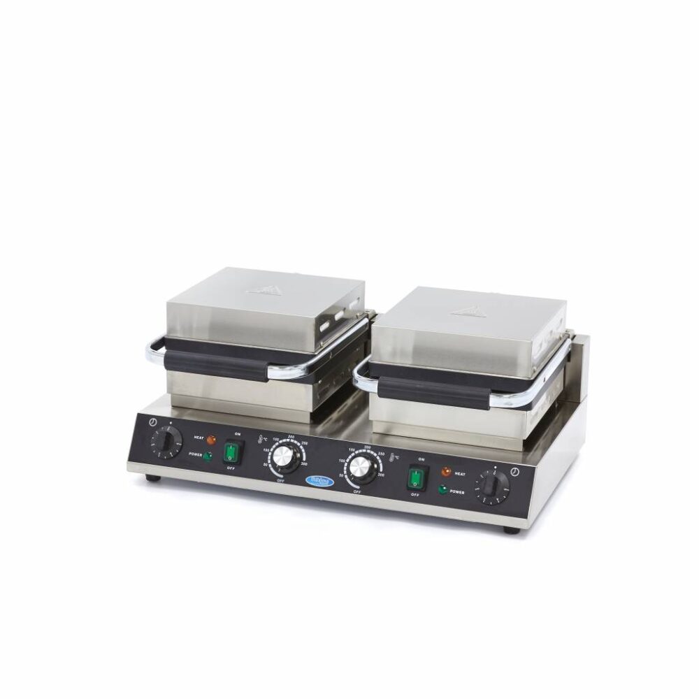 Waffle Maker - 4 Pieces - Belgian - Double