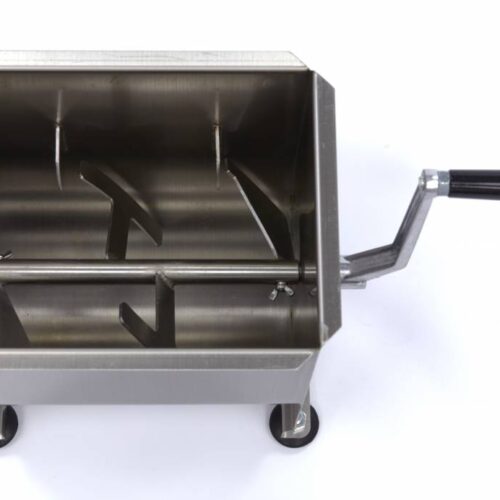 Meat Mixer - 10L - 7,5kg Meat - Single Axle - Manual