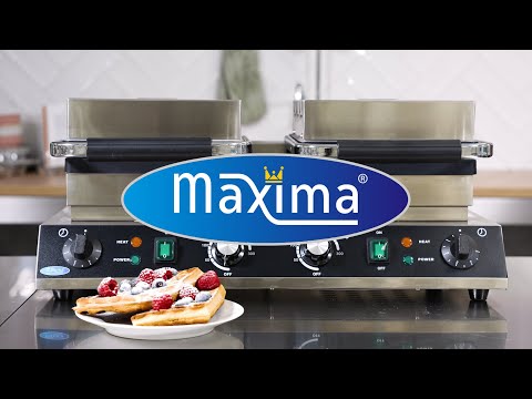 Waffle Maker - 4 Pieces - Belgian - Double