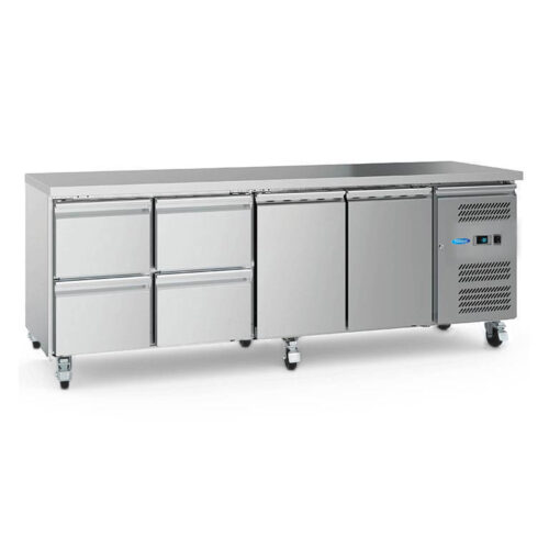Counter Fridge - 223cm - 4 Doors