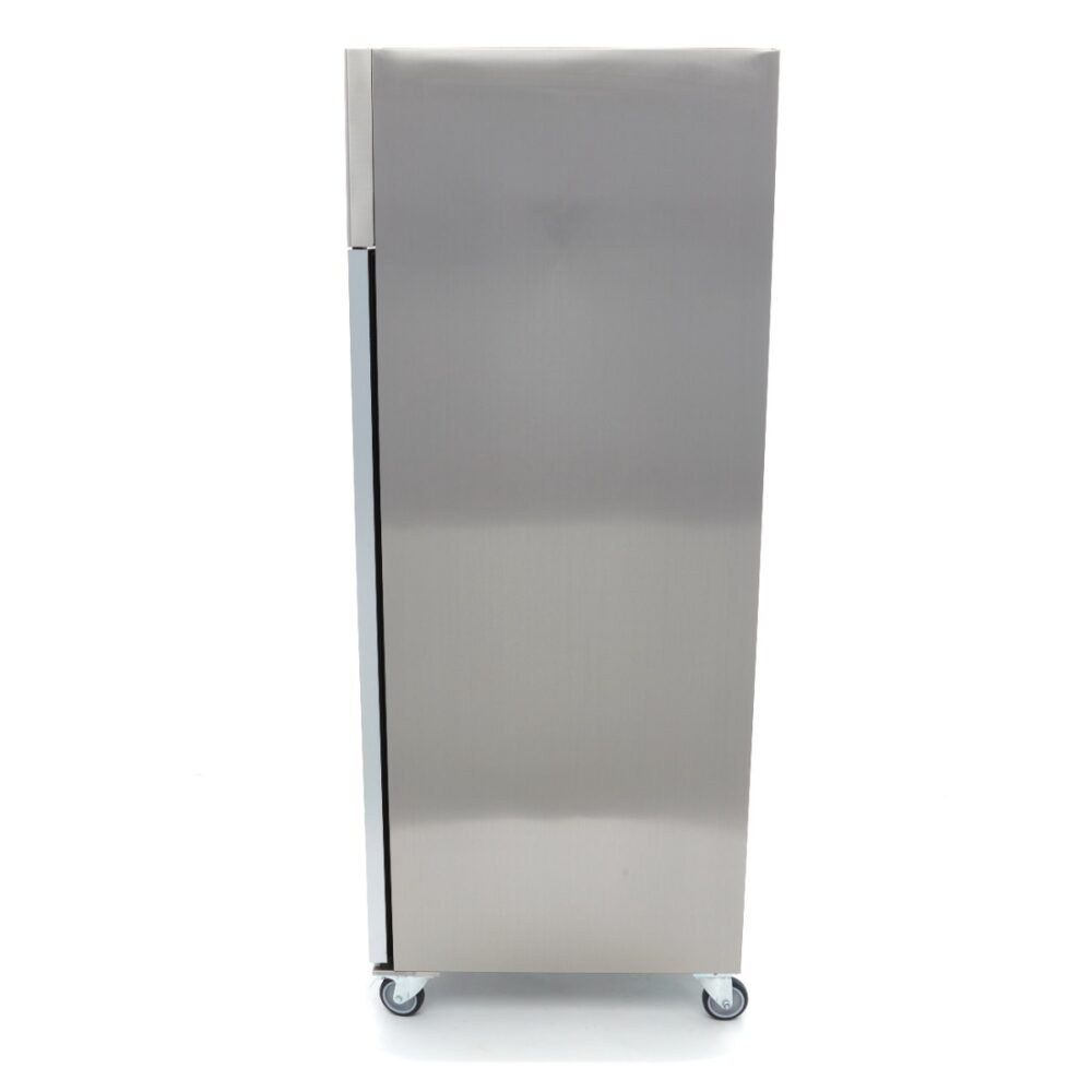 Freezer - 600L - 3 Adjustable Shelves (2/1GN) - Stainless Steel - with Glass Door