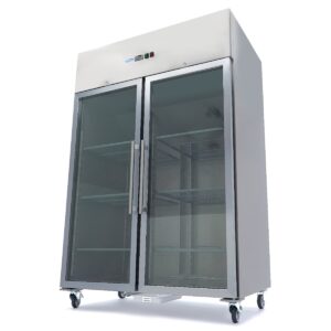 Freezer - 1200L - 6 Adjustable Shelves (2/1 GN) - on Wheels - incl Shelves
