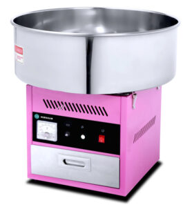 CANDY FLOSS MACHINE WITH CART HURAKAN HKN-C2-T