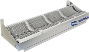 WALL SHELF FOR PLATES HURAKAN HKN KWSP-21/1203