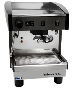 COFFEE MACHINE SEMI-AUTOMATIC ROBUSTEZZA ST2M/ BLACK+HIGH GROUP MULTIPHASE