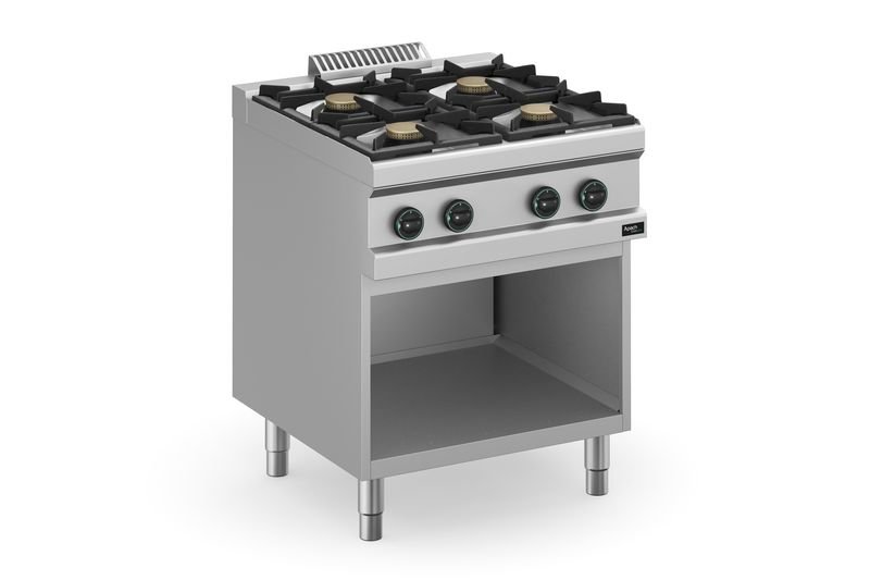 APACH 700 SERIJOS 4 DEGIKLIŲ DUJINĖ VIRYKLE APRG-77P/PL