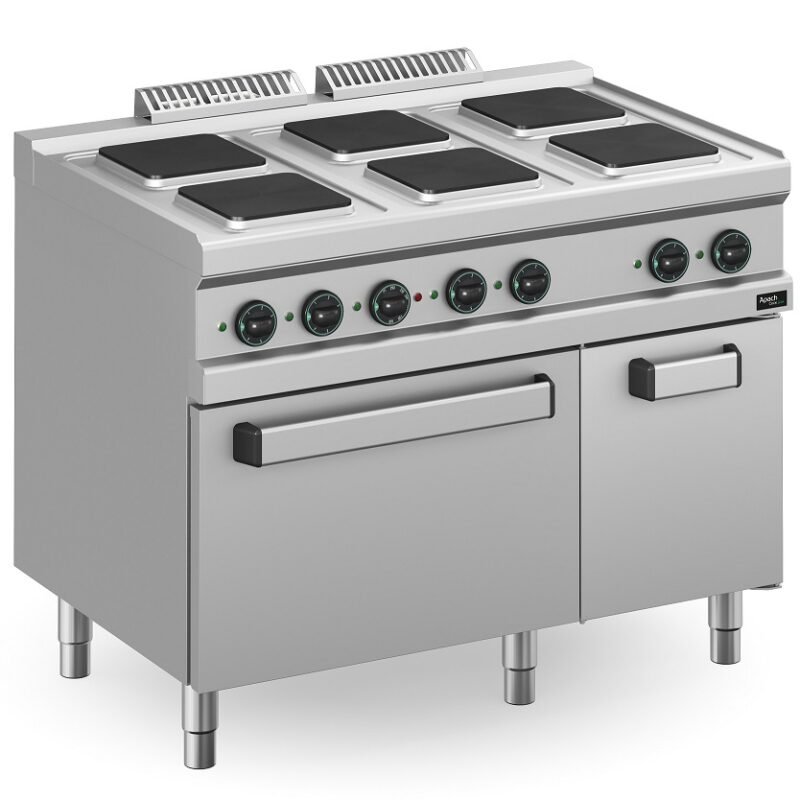 APACH 700 SERIJOS 6 KEPIMO PLOKŠTĖS ELEKTRINĖ VIRYKLE APRE-117FE/PL