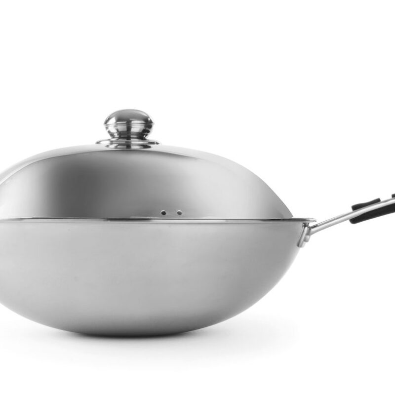 Indukcinė keptuvė Wok, HENDI, Profi Line, ⌀360x(H)180mm