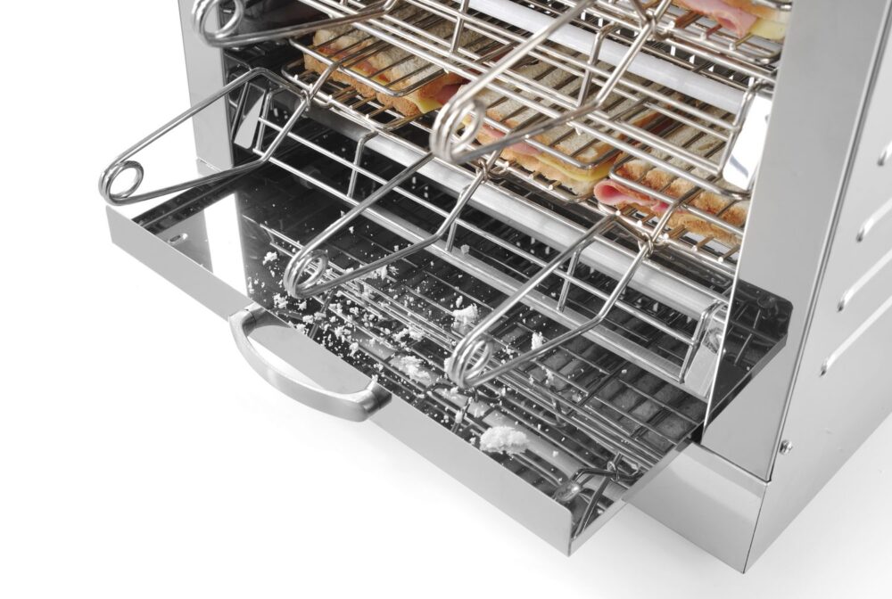 Skrudintuvas Milan–Toast + 6 spaustuvai skrebučiams, HENDI, 230V/3000W, 450x390x(H)400mm