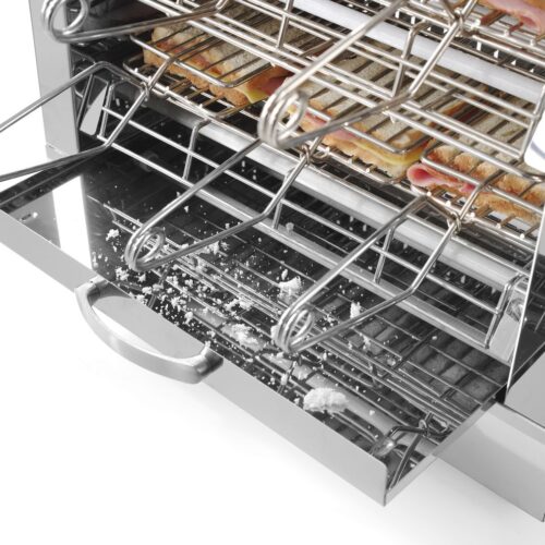 Skrudintuvas Milan–Toast + 6 spaustuvai skrebučiams, HENDI, 230V/3000W, 450x390x(H)400mm