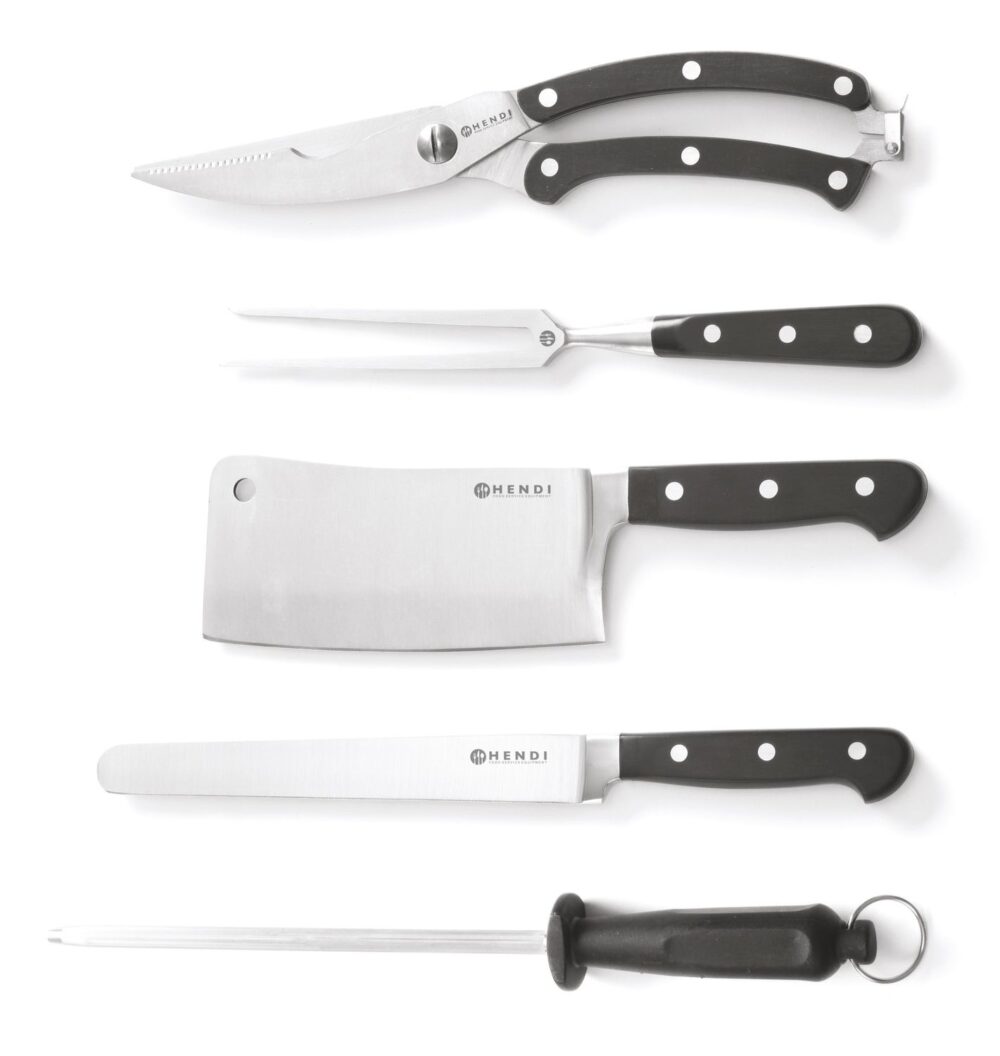 Žirklės paukštienai pjaustyti, HENDI, Kitchen Line, Juodas, (L)260mm