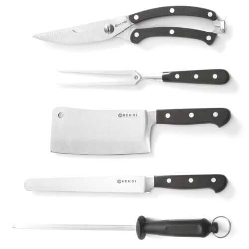 Žirklės paukštienai pjaustyti, HENDI, Kitchen Line, Juodas, (L)260mm