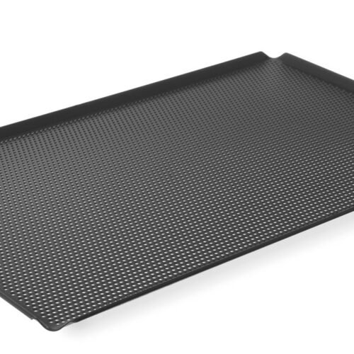 Perforuota kepimo skarda GN 1/1 su 4 borteliais, HENDI, 530x325x(H)10mm