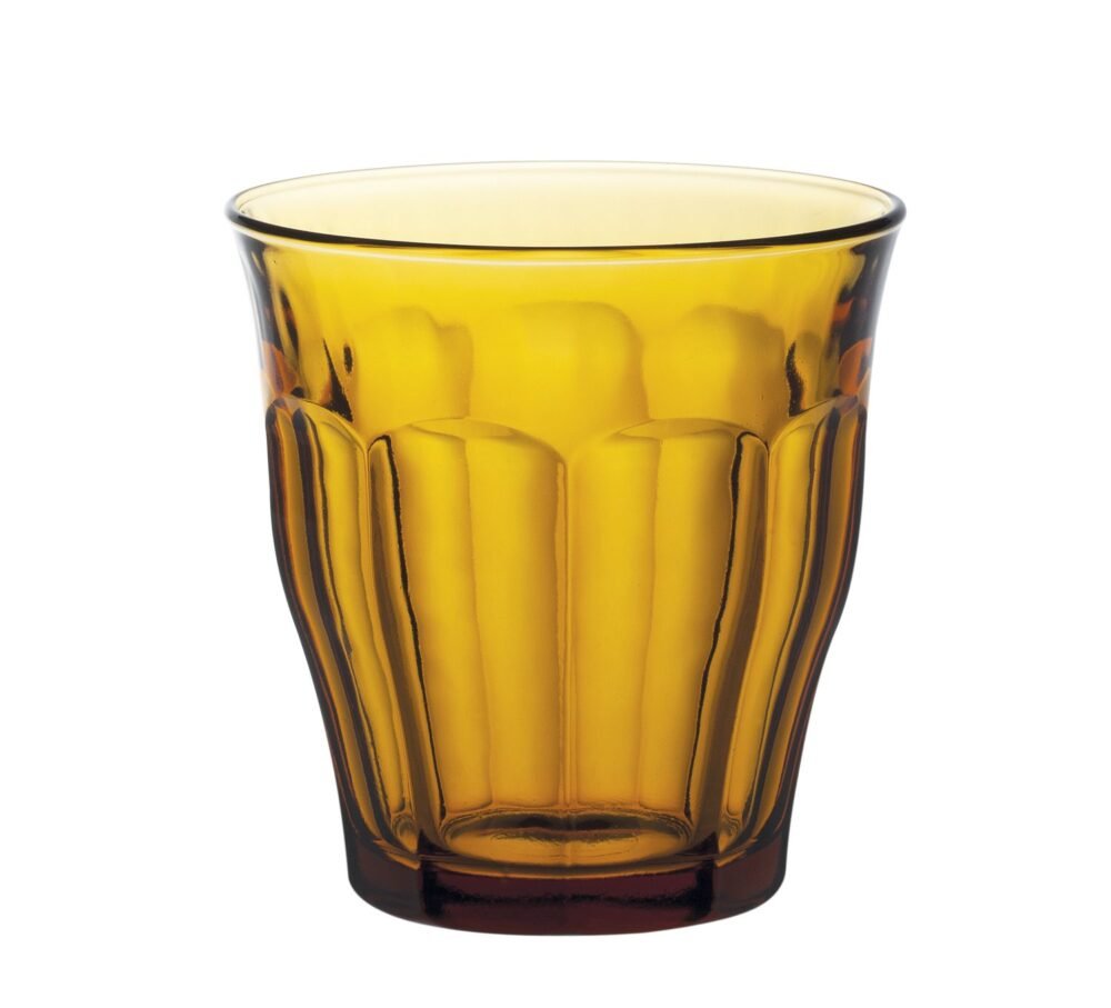 Stiklinė PICARDIE AMBER, Duralex, 0,25L, Oranžinė, 6 vnt., ⌀87x(H)90mm