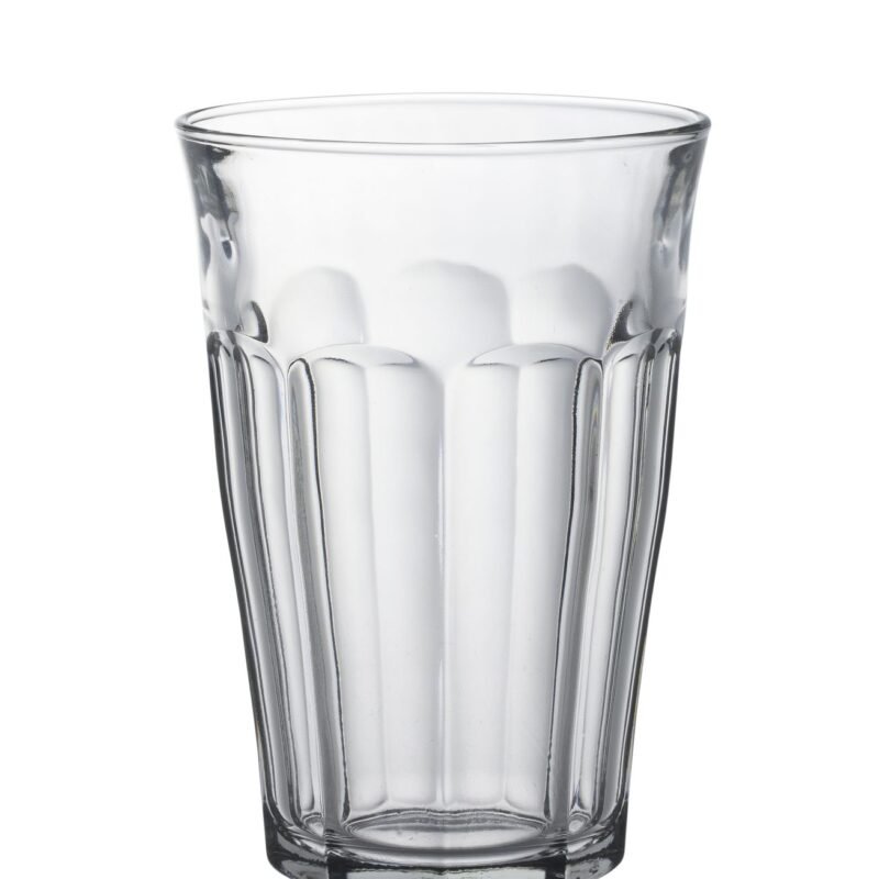 Aukšta stiklinė PICARDIE, Duralex, 0,36L, Permatomas, 6 vnt., ⌀94x(H)88mm