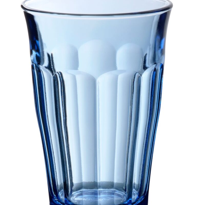 Stiklinė PICARDIE jūra, Duralex, 0,36L, Mėlynas, 6 vnt., ⌀88x(H)124mm