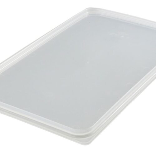 Dangtelis Camwear tik GN konteineriams iš serijos Camwear iš skaidraus polipropileno, Cambro, GN 1/1, Permatomas, 324x533x(H)18mm